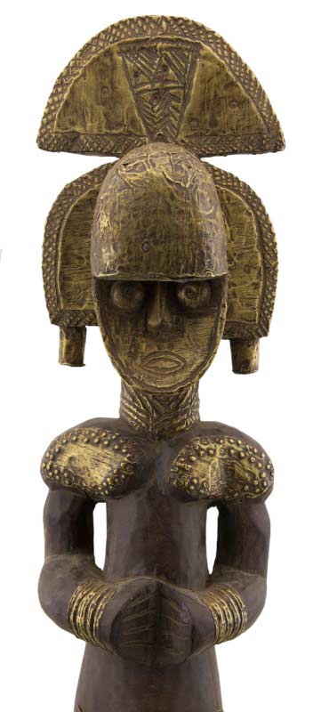 Statue africaine Kota – Gardien des reliquaires, esprit féminin
