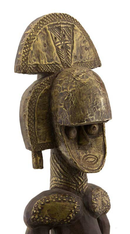 Statue africaine Kota – Gardien des reliquaires, esprit féminin