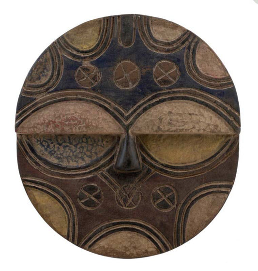 Masque africain Teke – Art traditionnel du Congo