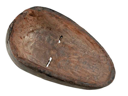 Masque passeport africain – Masquette en bois et pigments 16 cm