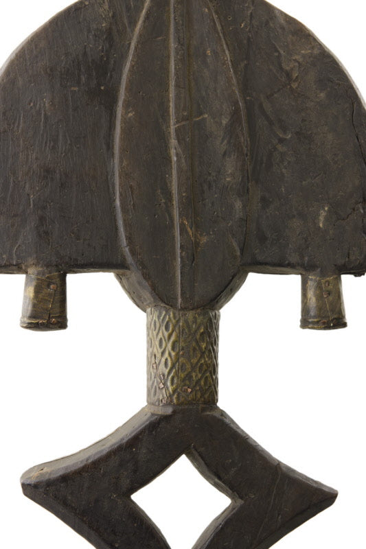 Statue reliquaire Kota Bwiti Mahongwe – Art africain du Gabon 52 cm