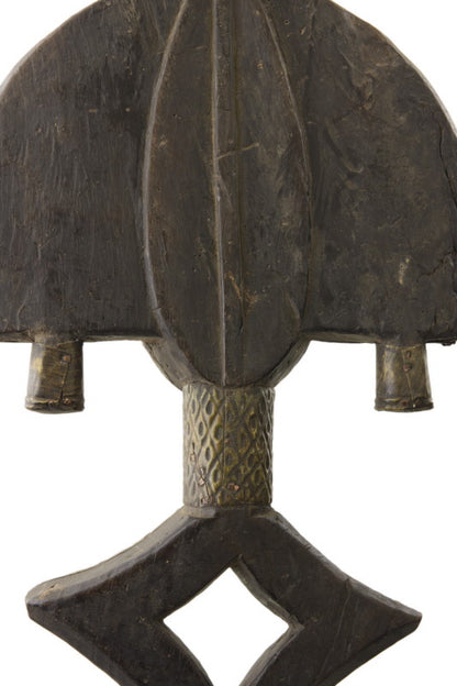 Statue reliquaire Kota Bwiti Mahongwe – Art africain du Gabon 52 cm
