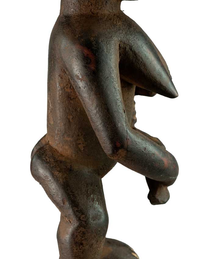Statuette Kongo maternité – Sculpture africaine de République Démocratique du Congo