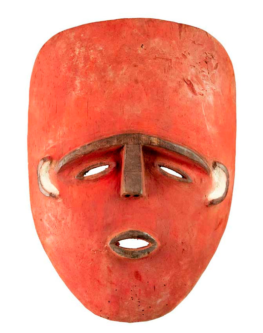 Masque africain Mbouaka – Sculpture traditionnelle en bois