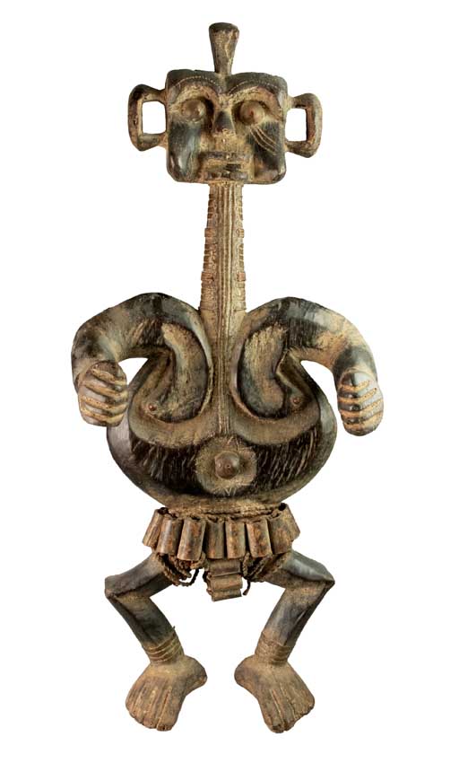 Statue africaine marionnette Tikar – Cameroun