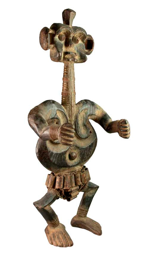 Statue africaine marionnette Tikar – Cameroun