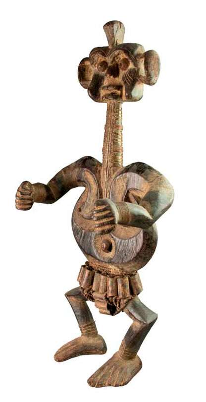 Statue africaine marionnette Tikar – Cameroun