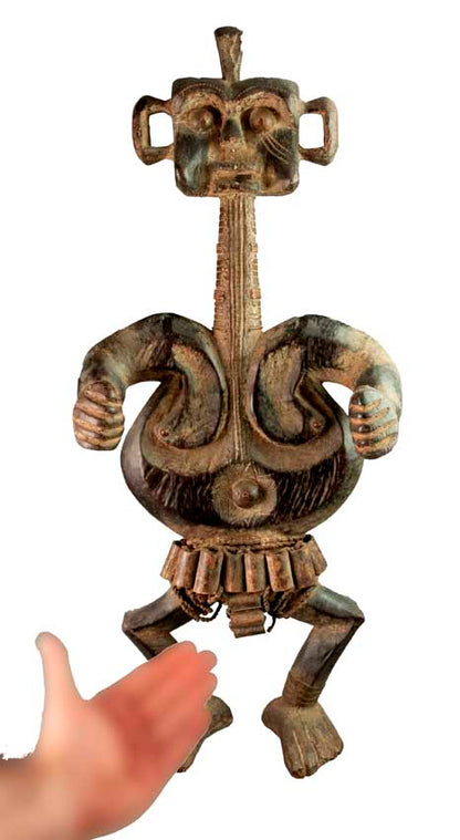 Statue africaine marionnette Tikar – Cameroun