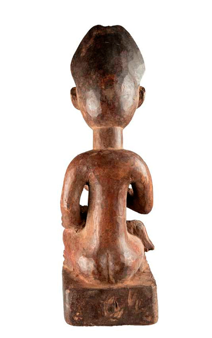 Statue maternité Pfemba (Phemba) Kongo – Sculpture africaine en bois