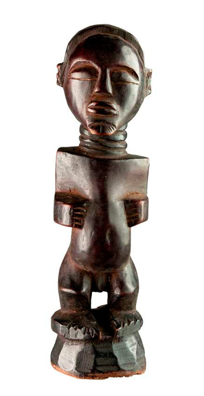 Statuette Baoulé africaine en bois – 23 cm