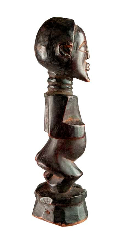 Statuette Baoulé africaine en bois – 23 cm