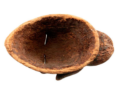 Masque Punu africain en bois – 35,5 cm