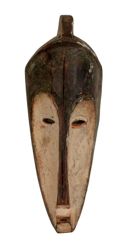 Masque passeport Fang – Masquette africaine en bois