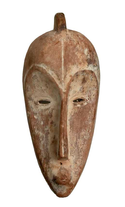 Masque passeport Fang – Masquette africaine en bois