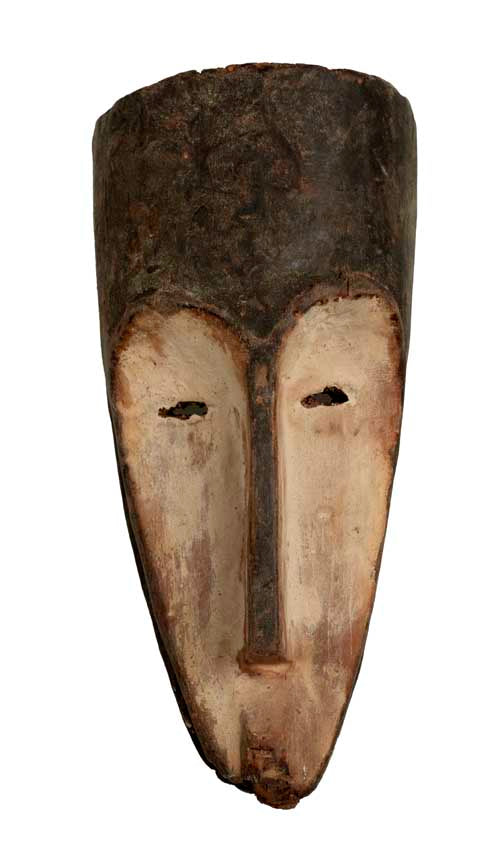 Masque passeport Fang – Masquette africaine en bois
