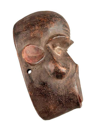 Masque africain Singe Bulu Boulou du Cameroun en bois