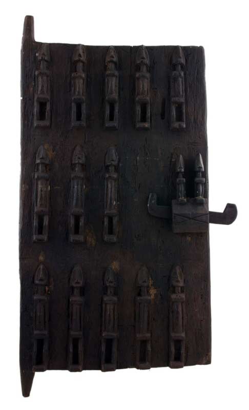 Porte Dogon de grenier à mil – Sculpture africaine