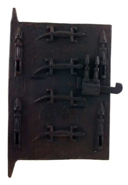 Porte Dogon de grenier à mil – Mali