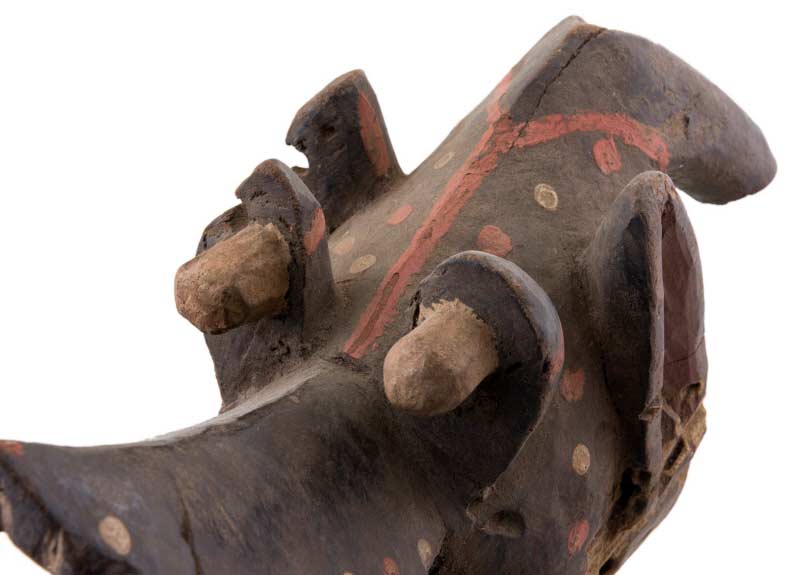 Masque africain Mambila – Nigeria, collecte au Cameroun