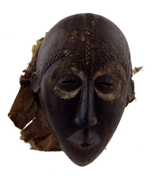 Masque africain Tshokwe-Tchokwe – Art traditionnel d’Angola