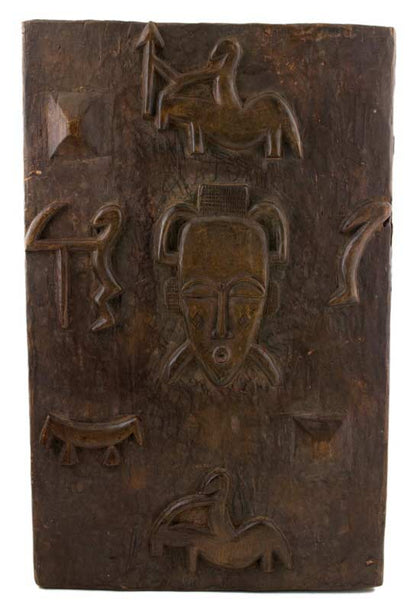 Porte de grenier Sénoufo à mil – Sculpture africaine