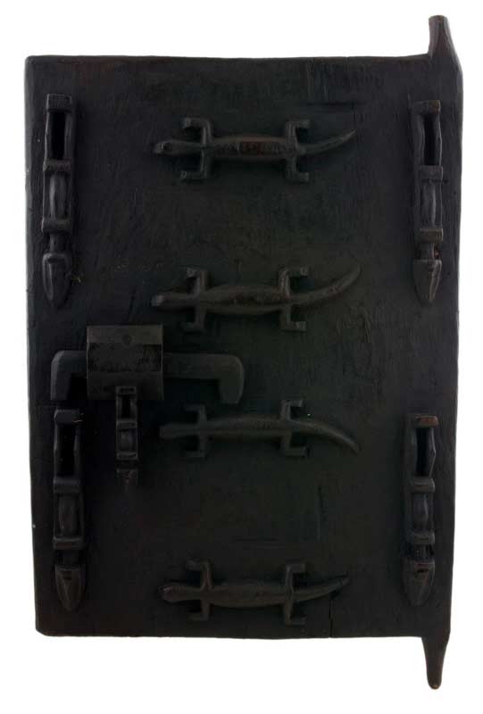 Porte Dogon de grenier à mil – Mali