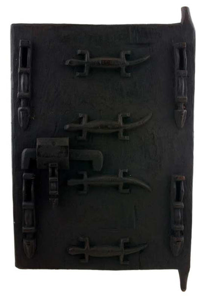 Porte Dogon de grenier à mil – Mali
