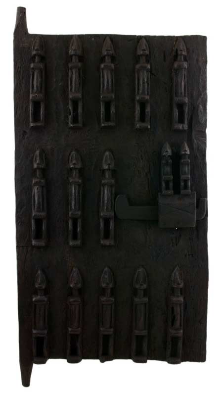 Porte Dogon de grenier à mil – Mali