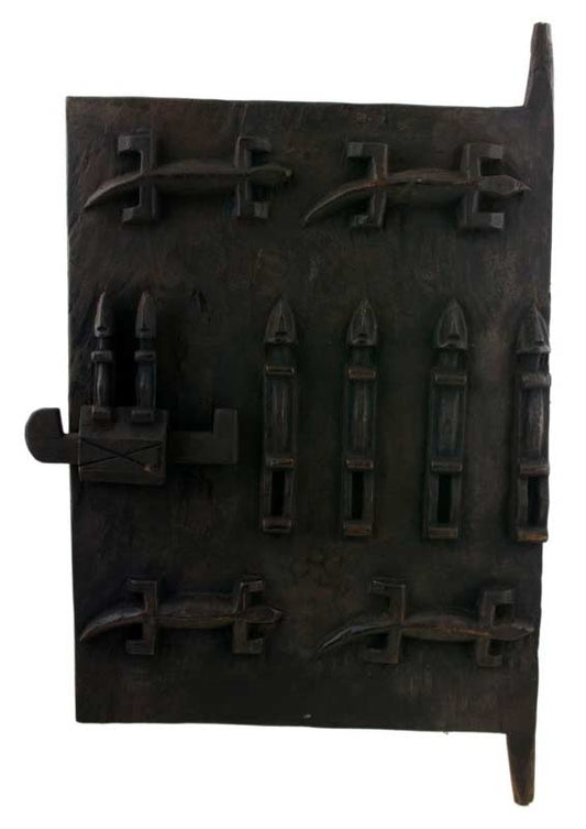 Porte Dogon de grenier à mil – Mali