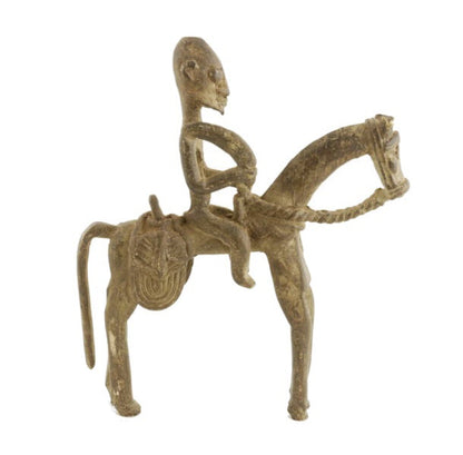 Cavalier Dogon en bronze – Mali