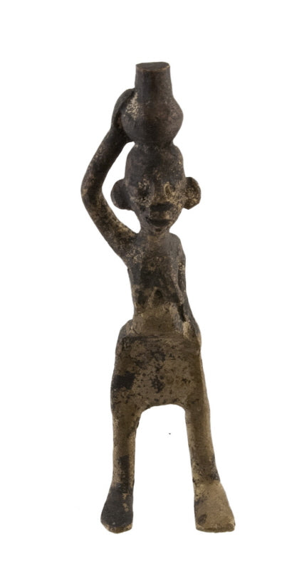 Statuette Lobi ancienne en bronze – Burkina Faso