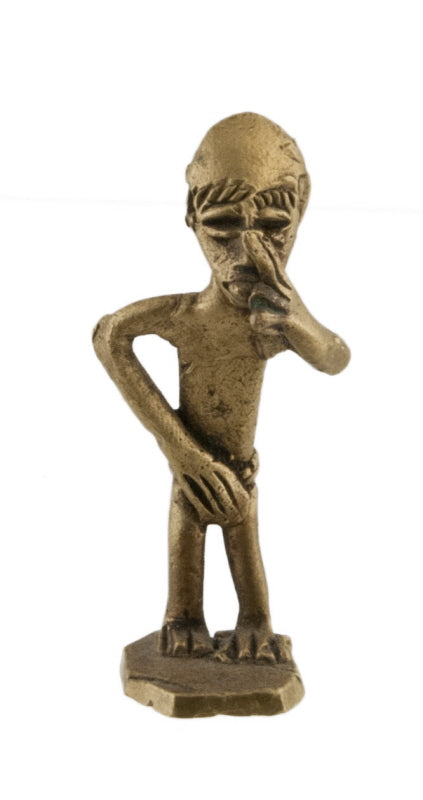 Statuette africaine ancienne en bronze – Burkina Faso