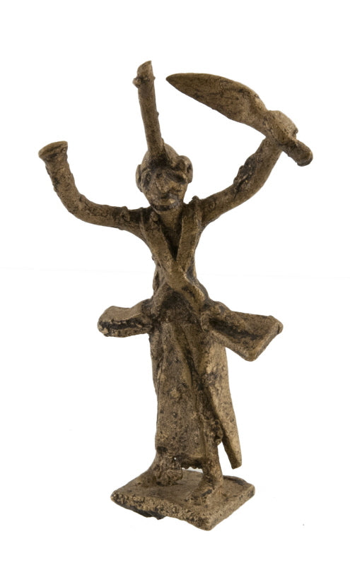 Statuette africaine ancienne en bronze – Ghana