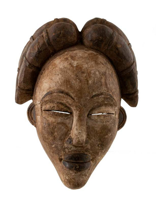 Masque africain Punu-Pounou – Art traditionnel du Gabon