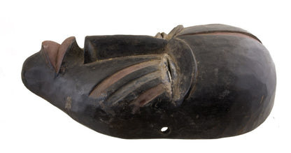 Masque africain Kuba Kabongo Inhuba de RDC – sculpture en bois