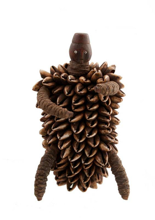 Poupée Ham Pilu Fali – Statue africaine en bois et perles