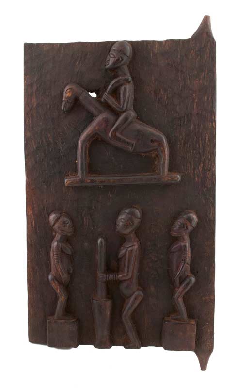 Porte de grenier Baoulé – Sculpture africaine