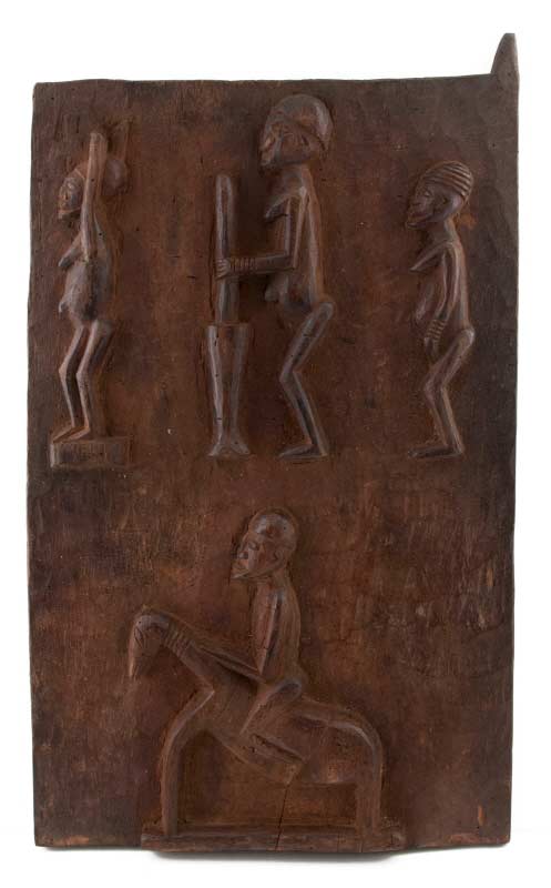 Porte de grenier Baoulé – Sculpture africaine