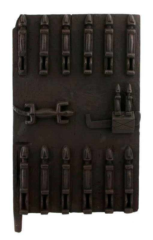 Porte Dogon de grenier à mil – Sculpture africaine