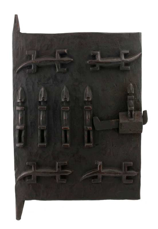 Porte Dogon de grenier à mil – Sculpture africaine