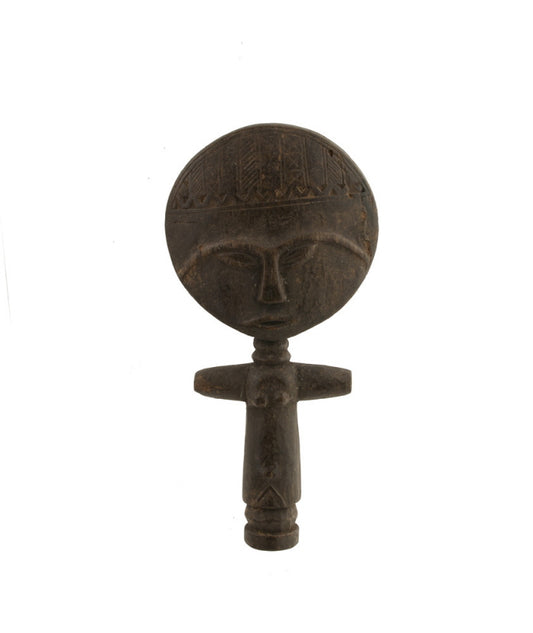 Poupée Ashanti Akuaba – Statue africaine en bois et pigments