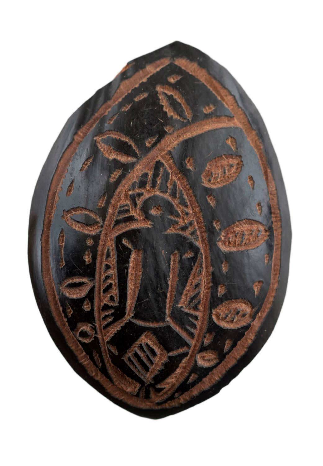 Grand Jeton Abbia - Jeu Traditionnel Camerounais - Sculpture Zoomorphe Beti - Art Africain Authentique